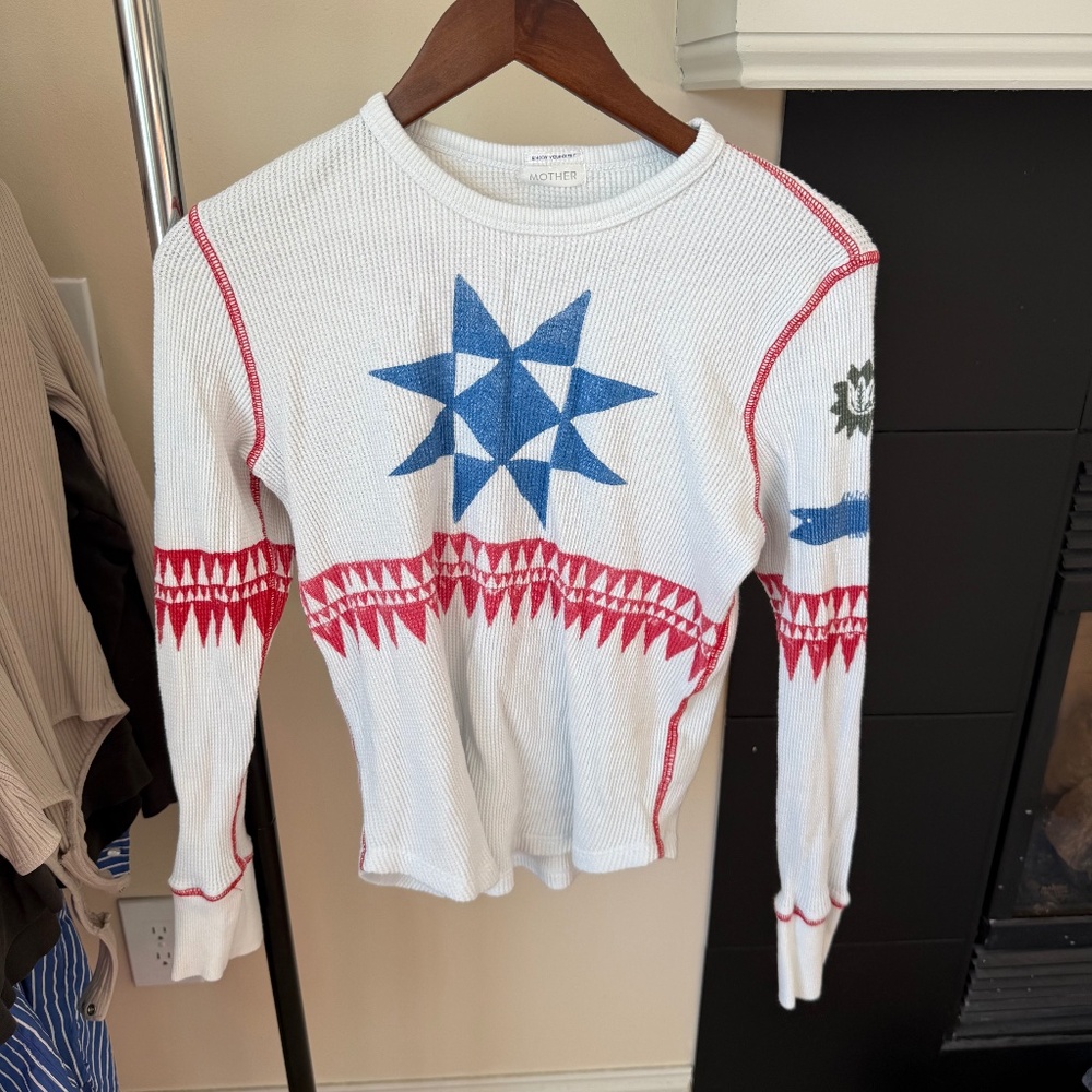 Waffle long sleeve shirt